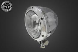 4.5インチシトラスヘッドライト(ポリッシュ)クリアーレンズ仕様+各種ステーSET