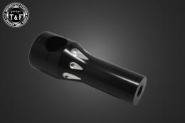 ドラッグスター1100　ステルスハンドルポスト4インチ(ブラック)