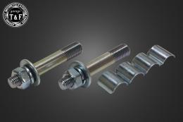 SR400　ステルスハンドルポスト8インチ(ブラック)