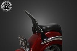 イントルーダー400クラシック　極太φ38シーシーバーショート(ブラック)純正フェンダー専用