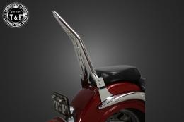 イントルーダー400クラシック　極太φ38シーシーバーロング(メッキ)純正フェンダー専用