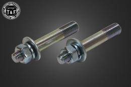 スティード400　ステルスハンドルポスト2インチ(ブラック)