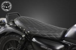 GB350　スタッド付きショートフラットシート(ダイヤ)