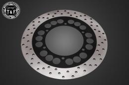 ドラッグスター400　フロントブレーキディスクローター(コントラスト)