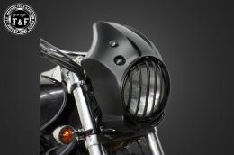 マグナ250　コンバットビキニカウル(マッドブラック)&バードゲージカバーSET