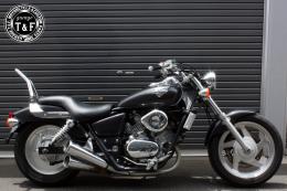 マグナ250　極太φ38シーシーバーショート(メッキ)純正フェンダー専用