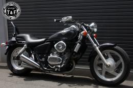 マグナ250　極太φ38シーシーバーショート(ブラック)純正フェンダー専用