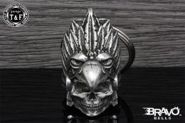 Bravo Bells(ブラボーベル) Aztec Eagle Warrior Skull Bell(アステカ戦士スカルベル) BB-153