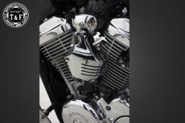 スティード400　ホーンカバーKIT(メッキ)