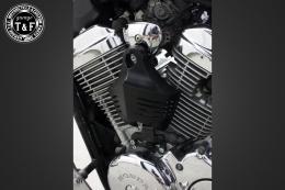 スティード400　ホーンカバーKIT(ブラック)