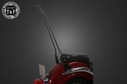 イントルーダー400クラシック　純正フェンダー専用シーシーバーロング(ブラック)