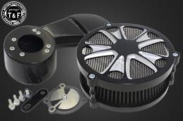 スティード400　ラグジュアリーエアクリーナーKITスター(コントラスト)