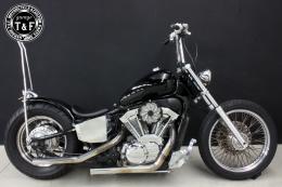 スティード400　ラグジュアリーエアクリーナーKITタイフーン(コントラスト)