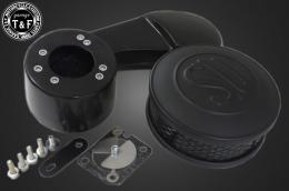 スティード400　SUエアクリーナーKIT(マッドブラック)