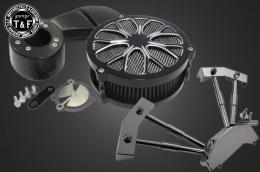 スティード400　ラグジュアリーフラワー(コントラスト)&プッシュロッドカバーSET