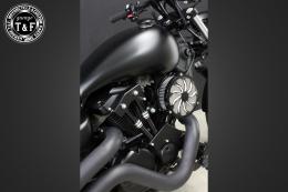 ドラッグスター250　ラグジュアリーエアクリーナーKITタイフーン(コントラスト)