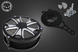 ドラッグスター250　ラグジュアリーエアクリーナーKITスター(コントラスト)