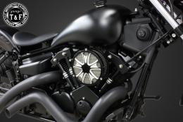 ドラッグスター250　ラグジュアリーエアクリーナーKITスター(コントラスト)