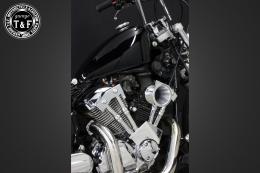 ドラッグスター250　ファンネルエアクリーナーKIT(ポリッシュ)