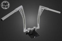 極太バットマンハンドル　14インチ(メッキ)22.2mm