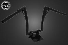 極太バットマンハンドル　14インチ(ブラック)22.2mm