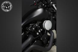 ドラッグスター250　SU(メッキ)&プッシュロッドカバー(コントラスト)SET