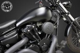 ドラッグスター250　SU(マットブラック)&プッシュロッドカバー(ブラック)SET