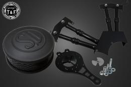 ドラッグスター250　SU(マットブラック)&プッシュロッドカバー(ブラック)SET