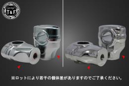 ドラッグスター1100　オーバルハンドルポスト4インチ(ブラック)