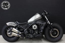 レブル250　ラグジュアリーダミーエアクリーナーKITスター(コントラスト)