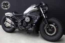 レブル250　ラグジュアリーダミーエアクリーナーKITフラワー(コントラスト)