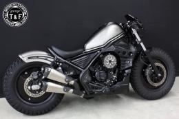 レブル250　ラグジュアリーダミーエアクリーナーKITフラワー(コントラスト)