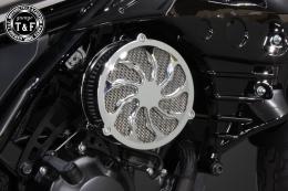 レブル250　ラグジュアリーダミーエアクリーナーKITタイフーン(メッキ)