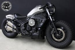 レブル250　ラグジュアリーダミーエアクリーナーKITタイフーン(メッキ)