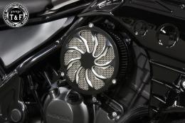 レブル250　ラグジュアリーダミーエアクリーナーKITタイフーン(コントラスト)