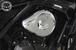 レブル250　ティアドロップダミーエアクリーナーKIT(メッキ)