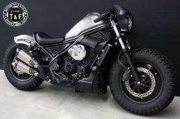 レブル250　ティアドロップダミーエアクリーナーKIT(メッキ)