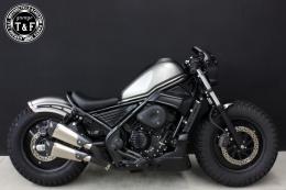 レブル250　ティアドロップダミーエアクリーナーKIT(ブラック)