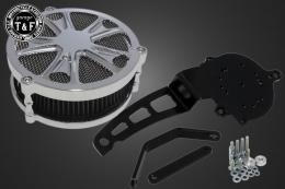 レブル250　ラグジュアリーダミーエアクリーナーKITスター(メッキ)