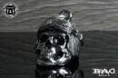 Bravo Bells(ブラボーベル) Vintage Helmet Skull Chrome Bell(ヴィンテージヘルメットスカルクロームベル) CL-05