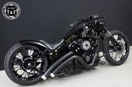 ドラッグスター400　ブレードストーム・ビレットホイール(コントラスト)