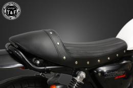 グラストラッカー250(キャブモデル専用)　スタッド付きカフェシート(バーチカル)