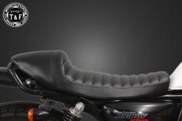 グラストラッカー250(キャブモデル専用)　カフェシート(タックロール)