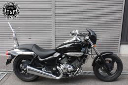 エリミネーター250V　極太φ38シーシーバーロング(メッキ)純正フェンダー専用