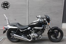 エリミネーター250V　極太φ38シーシーバーミディアム(メッキ)純正フェンダー専用