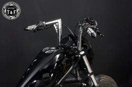 レブル250(2017〜2019年)ABS搭載モデル　極太バットマンハンドル　10インチ(メッキ)&ワイヤーセット