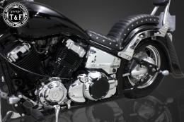 ドラッグスター400　ダミープライマリーカバー(メッキ/E)