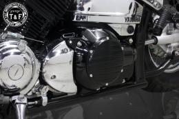 ドラッグスター400　ダミープライマリーカバー(ブラック/B)