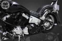 ドラッグスター400　ダミープライマリーカバー(ブラック/E)